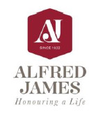 Alfred James Logo
